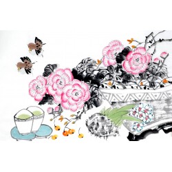 Chinese Flowers&Trees Painting - CNAG012962