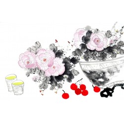 Chinese Flowers&Trees Painting - CNAG012967