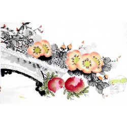 Chinese Flowers&Trees Painting - CNAG012969