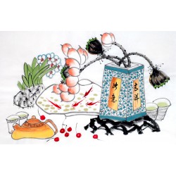 Chinese Flowers&Trees Painting - CNAG012978
