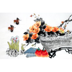 Chinese Flowers&Trees Painting - CNAG012979
