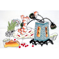 Chinese Flowers&Trees Painting - CNAG012981