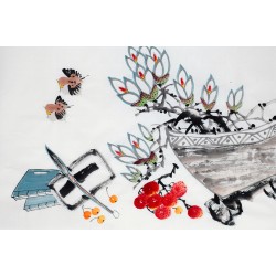 Chinese Flowers&Trees Painting - CNAG012992
