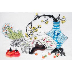 Chinese Flowers&Trees Painting - CNAG012993
