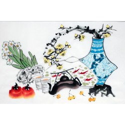 Chinese Flowers&Trees Painting - CNAG013004