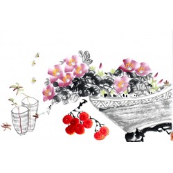 Chinese Flowers&Trees Painting - CNAG013005