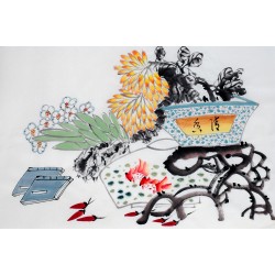Chinese Flowers&Trees Painting - CNAG013008