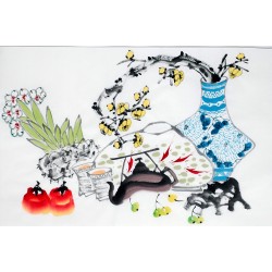 Chinese Flowers&Trees Painting - CNAG013010