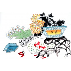 Chinese Flowers&Trees Painting - CNAG013011