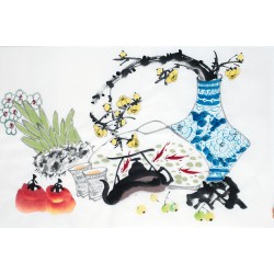 Chinese Flowers&Trees Painting - CNAG013014