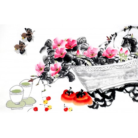 Chinese Flowers&Trees Painting - CNAG013016
