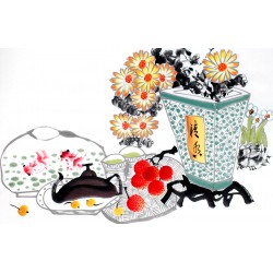 Chinese Flowers&Trees Painting - CNAG013019