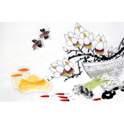 Chinese Flowers&Trees Painting - CNAG013020