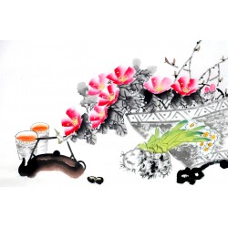 Chinese Flowers&Trees Painting - CNAG013021