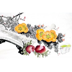 Chinese Flowers&Trees Painting - CNAG013022