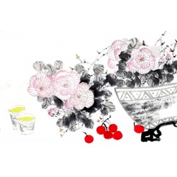 Chinese Flowers&Trees Painting - CNAG013024