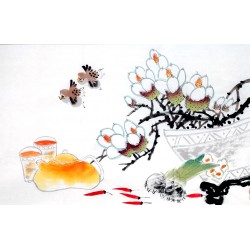 Chinese Flowers&Trees Painting - CNAG013027