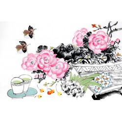 Chinese Flowers&Trees Painting - CNAG013032