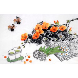Chinese Flowers&Trees Painting - CNAG013037