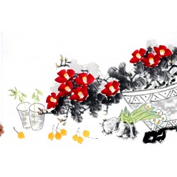 Chinese Flowers&Trees Painting - CNAG013038