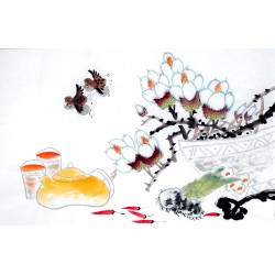 Chinese Flowers&Trees Painting - CNAG013041