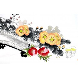 Chinese Flowers&Trees Painting - CNAG013045
