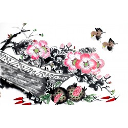 Chinese Flowers&Trees Painting - CNAG013047