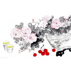 Chinese Flowers&Trees Painting - CNAG013050
