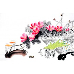 Chinese Flowers&Trees Painting - CNAG013051
