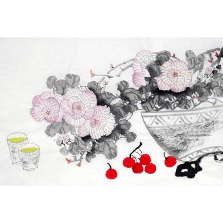 Chinese Flowers&Trees Painting - CNAG013053