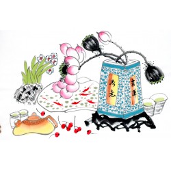 Chinese Flowers&Trees Painting - CNAG013054