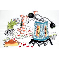 Chinese Flowers&Trees Painting - CNAG013055