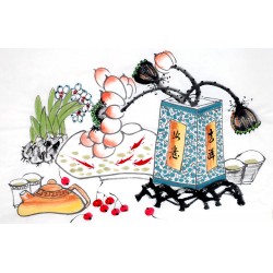 Chinese Flowers&Trees Painting - CNAG013056