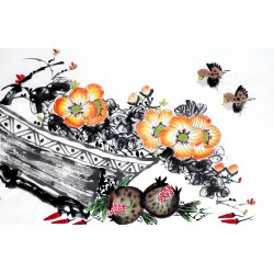Chinese Flowers&Trees Painting - CNAG013058