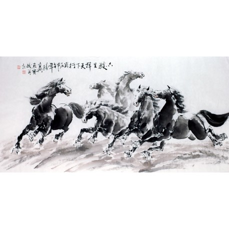 Chinese Horse Painting - CNAG013112