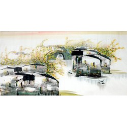 Chinese Landscape Painting - CNAG013114
