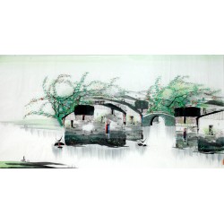 Chinese Landscape Painting - CNAG013115