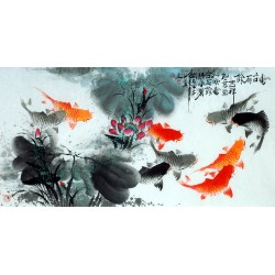Chinese Fish Painting - CNAG013122