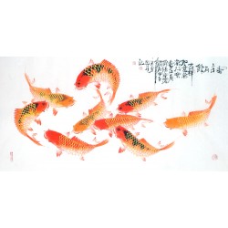 Chinese Fish Painting - CNAG013124