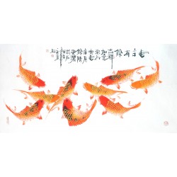 Chinese Fish Painting - CNAG013125