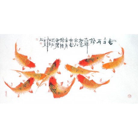 Chinese Fish Painting - CNAG013125