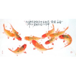 Chinese Fish Painting - CNAG013126
