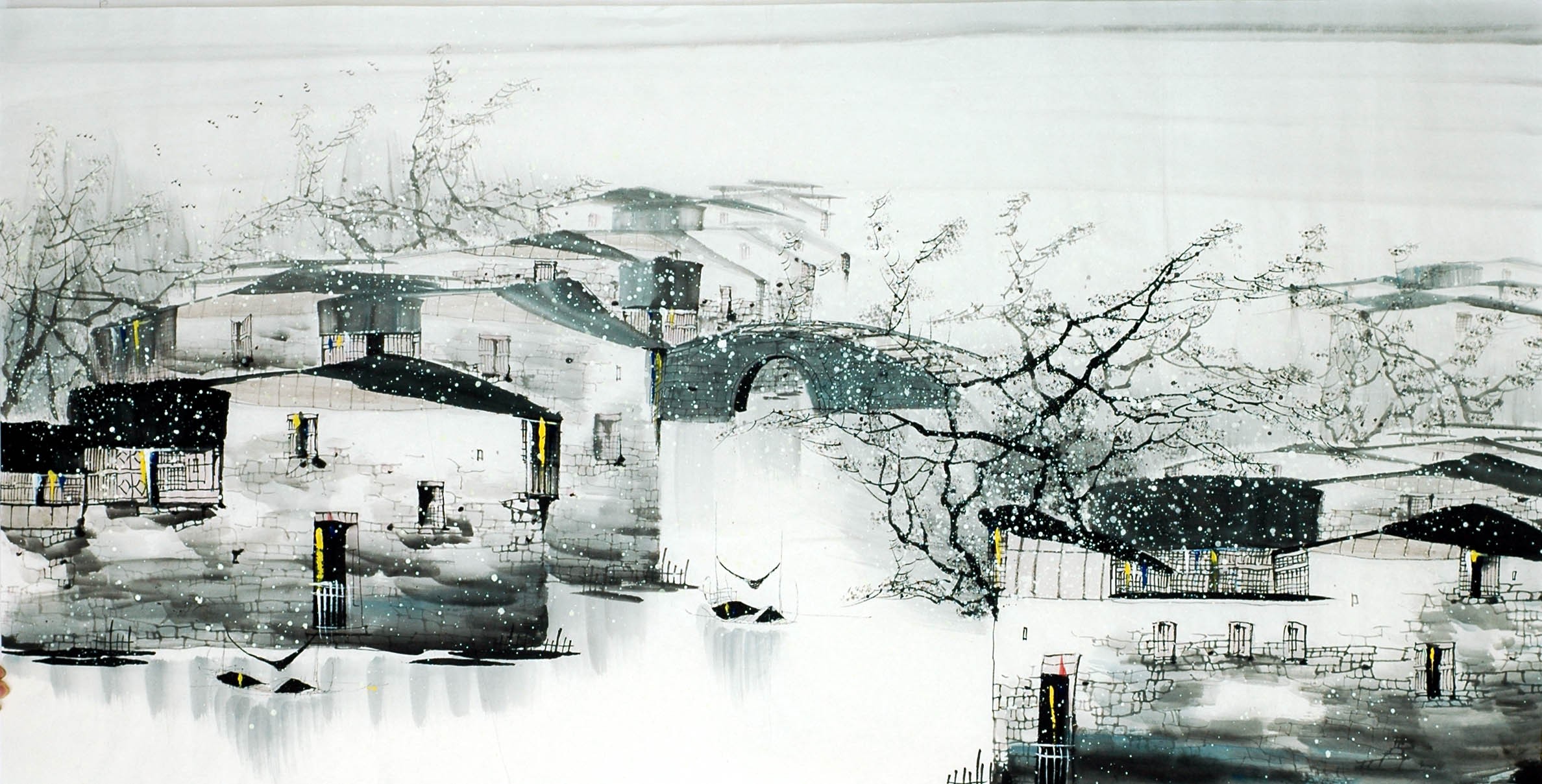 Chinese Landscape Painting - CNAG013129