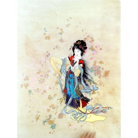 Chinese Figure Painting - CNAG013135