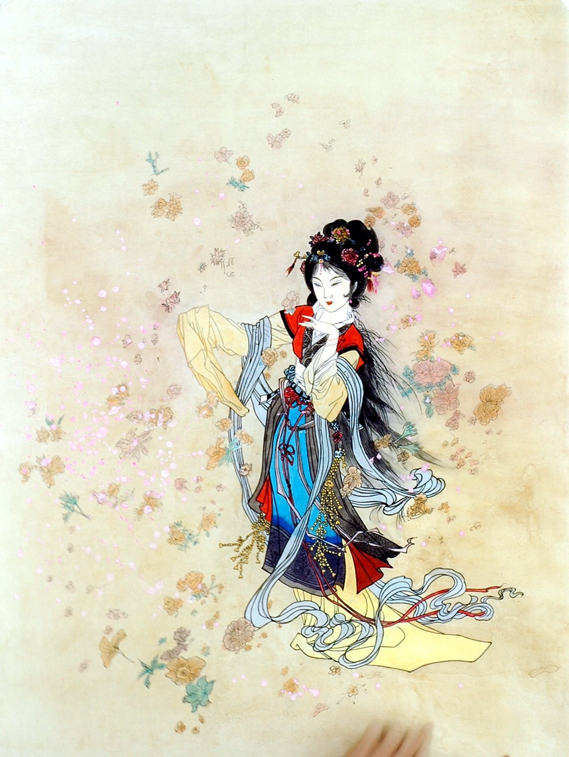 Chinese Figure Painting - CNAG013135