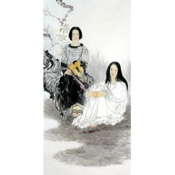 Chinese Figure Painting - CNAG013139