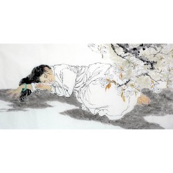 Chinese Figure Painting - CNAG013140
