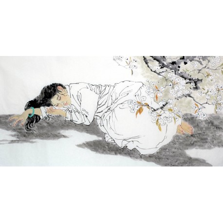 Chinese Figure Painting - CNAG013140