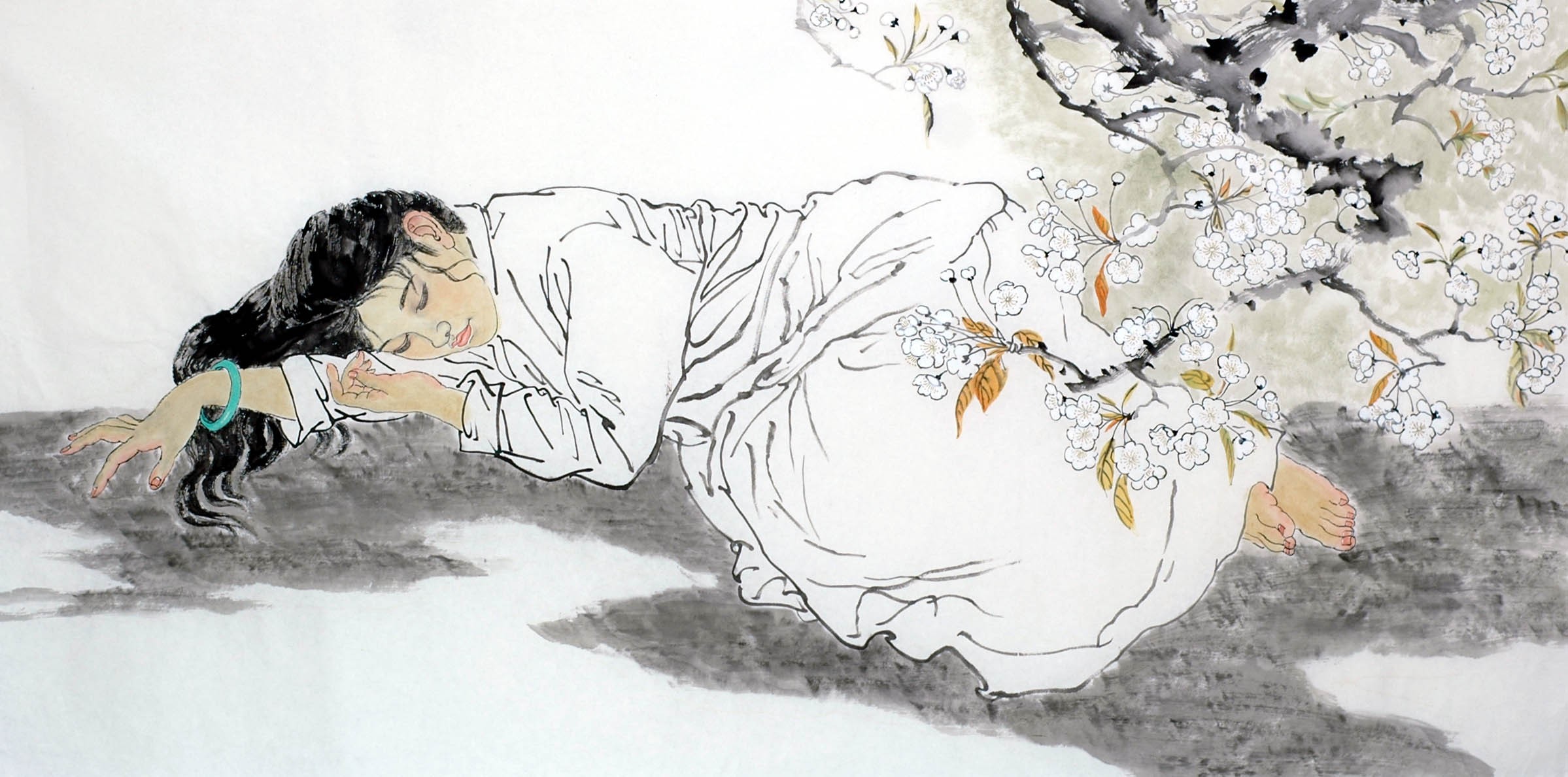 Chinese Figure Painting - CNAG013140