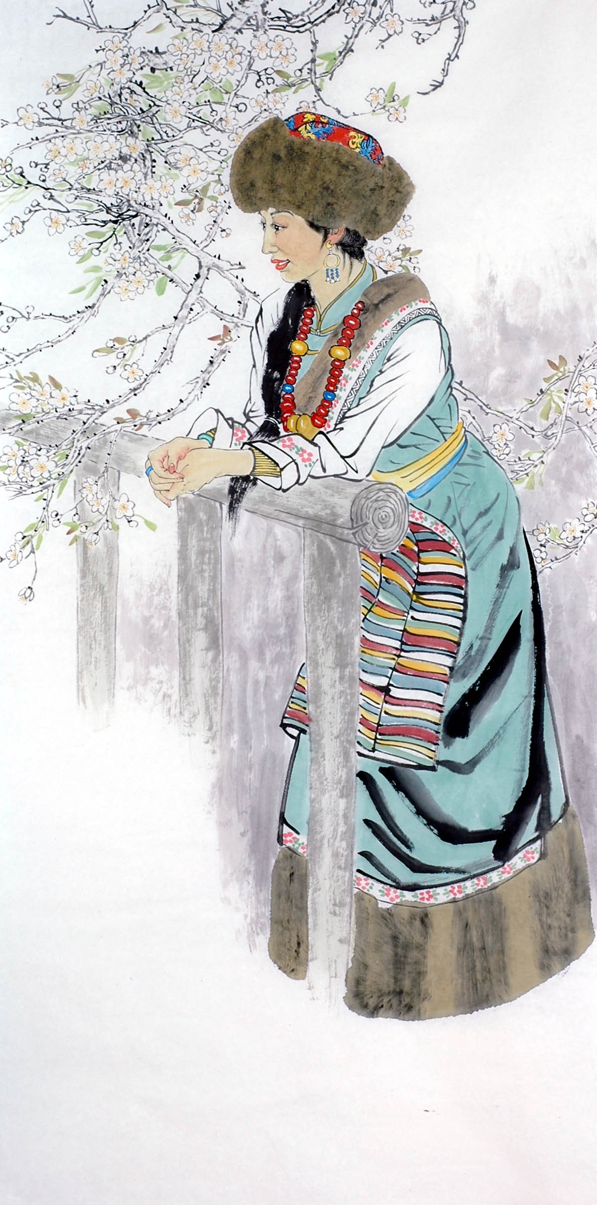 Chinese Figure Painting - CNAG013141